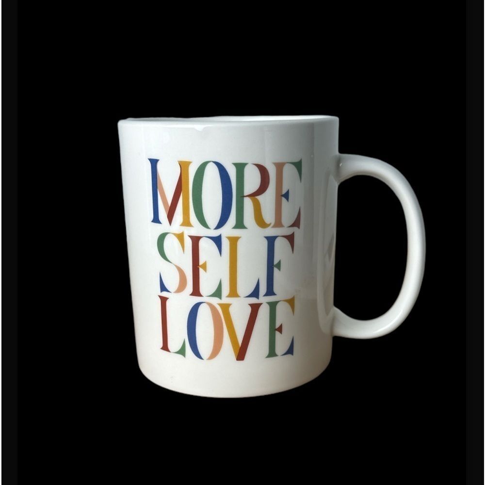 MORE SELF LOVE white mug